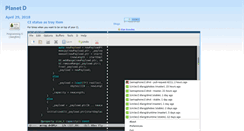 Desktop Screenshot of planet.dsource.org